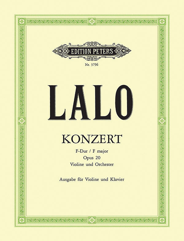Lalo: Concerto No. 1, Op. 20