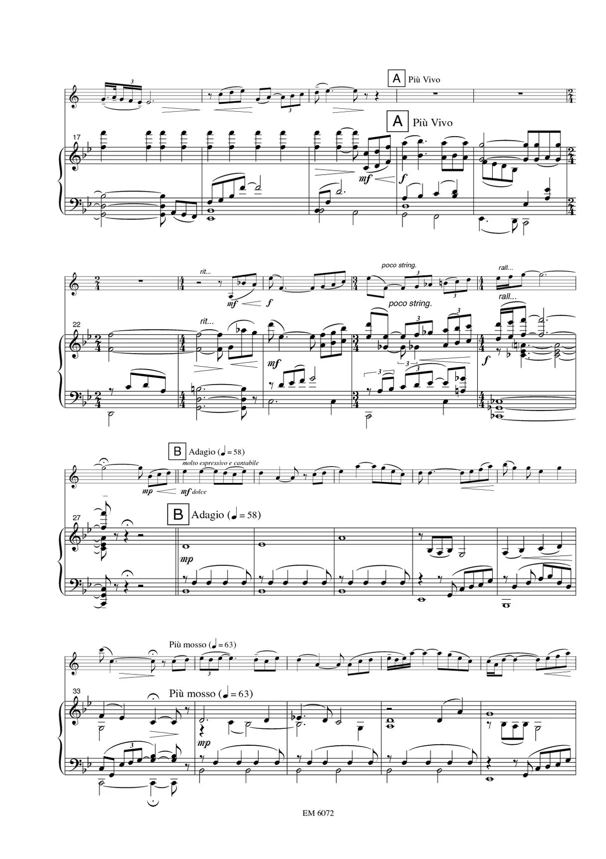 Brossé: Elegy