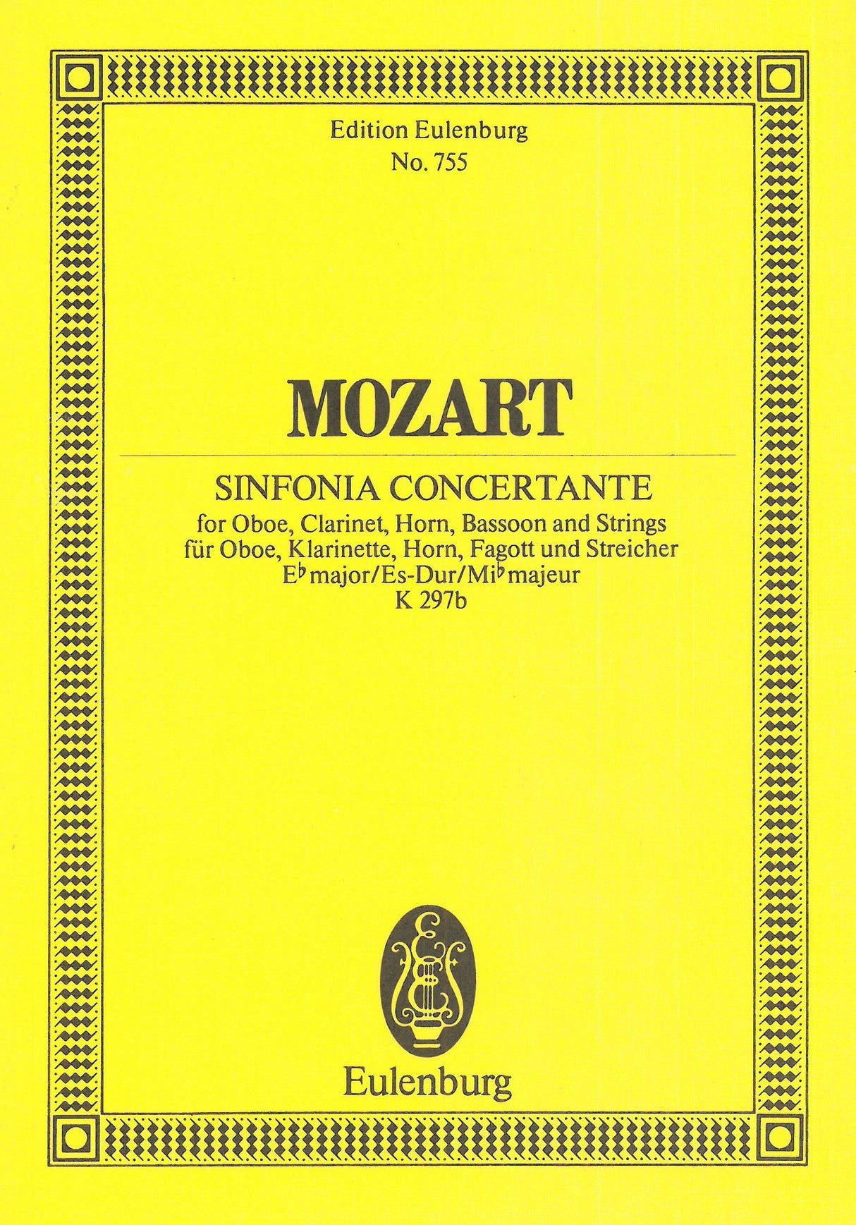 Mozart: Sinfonia concertante for 4 Wind Instruments in E-flat Major, K. 297b