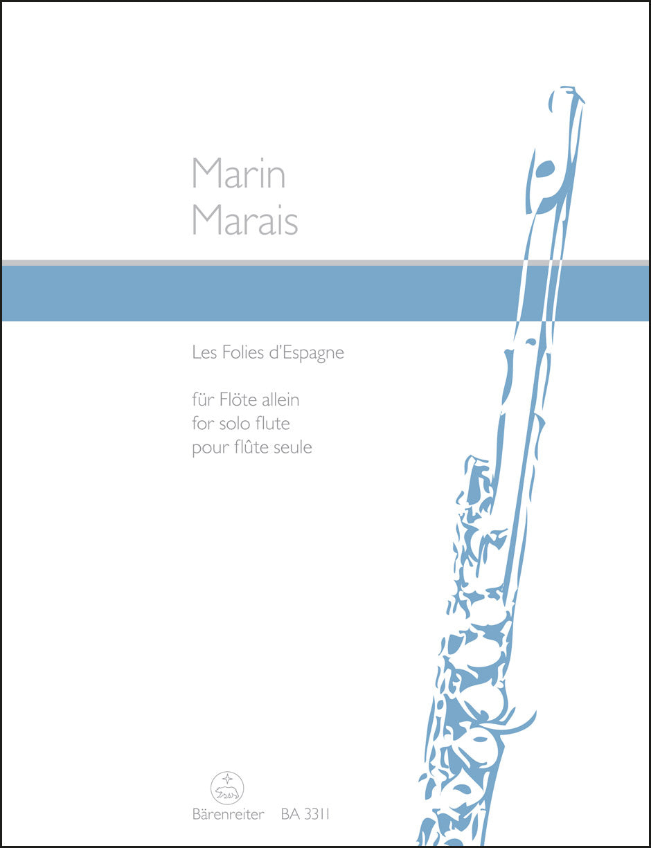 Marais: Les Folies d'Espagne (arr. for flute)