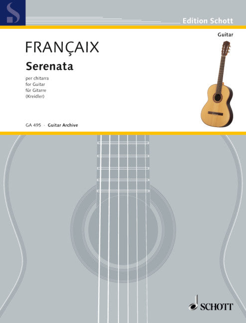 Françaix: Serenade for guitar