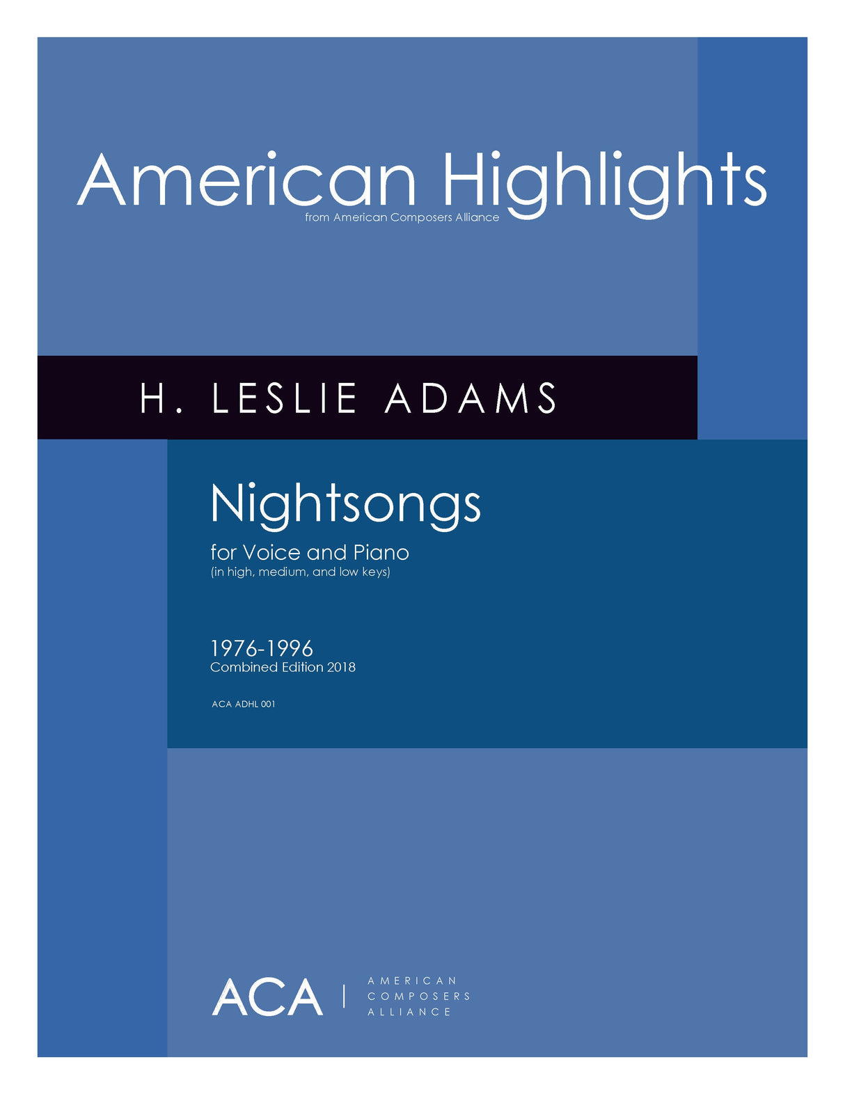 Adams: Nightsongs