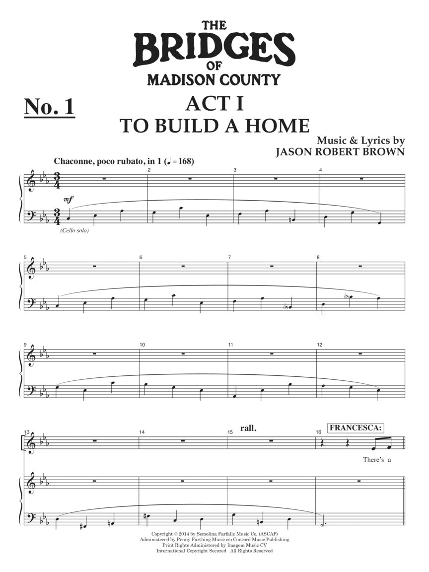 Brown: The Bridges of Madison County