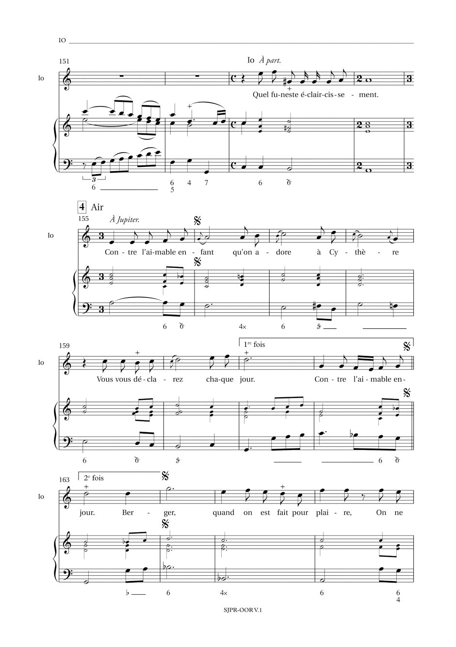 Rameau: lo, RCT 45