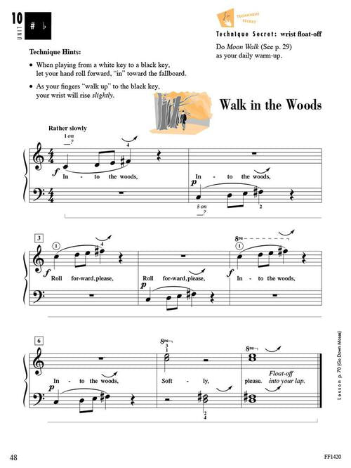 Accelerated Piano Adventures for the Older Beginner - Technique & Artistry, Book 1