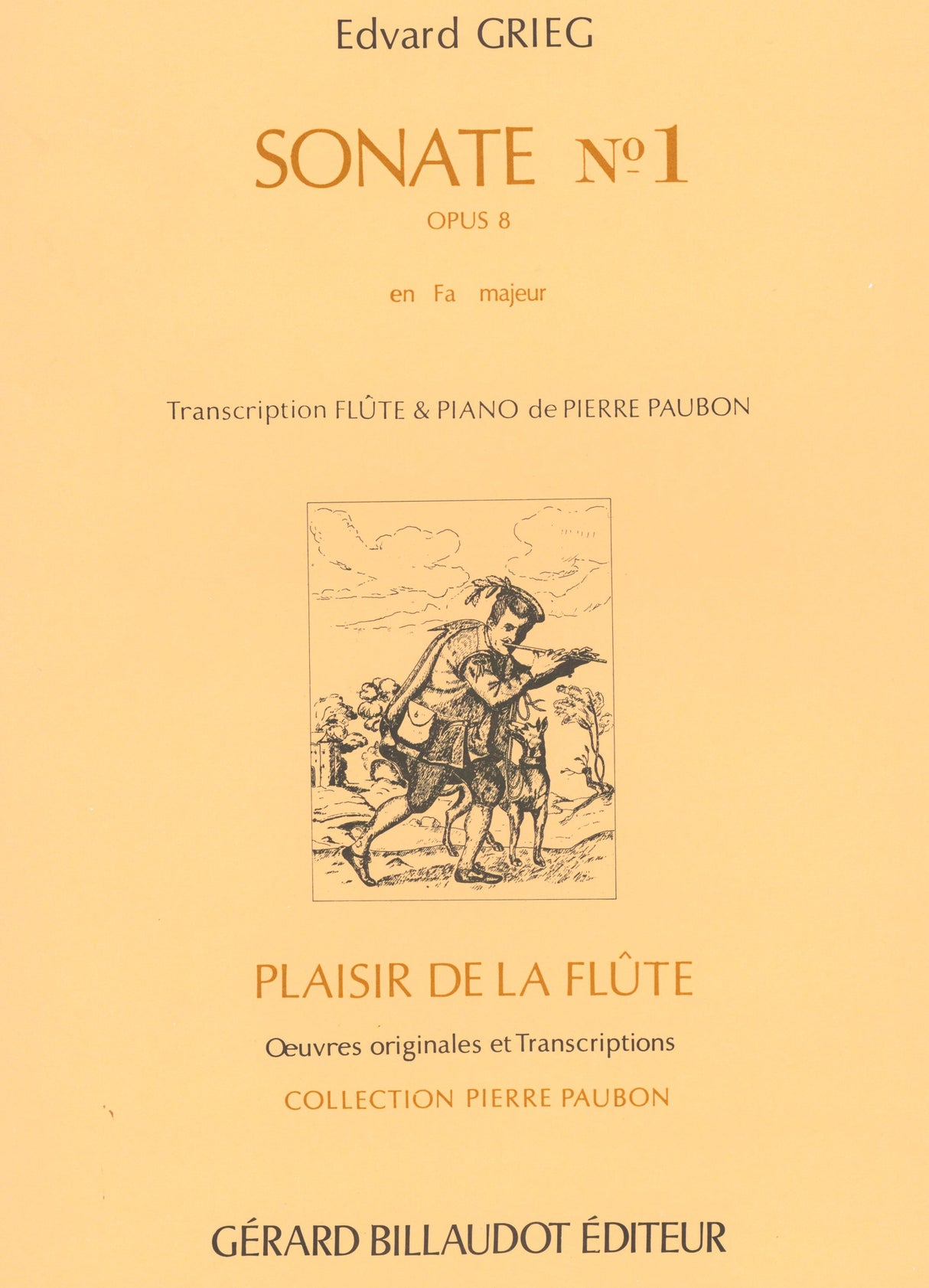 Grieg: Sonata No. 1, Op. 8 (arr. for flute & piano)