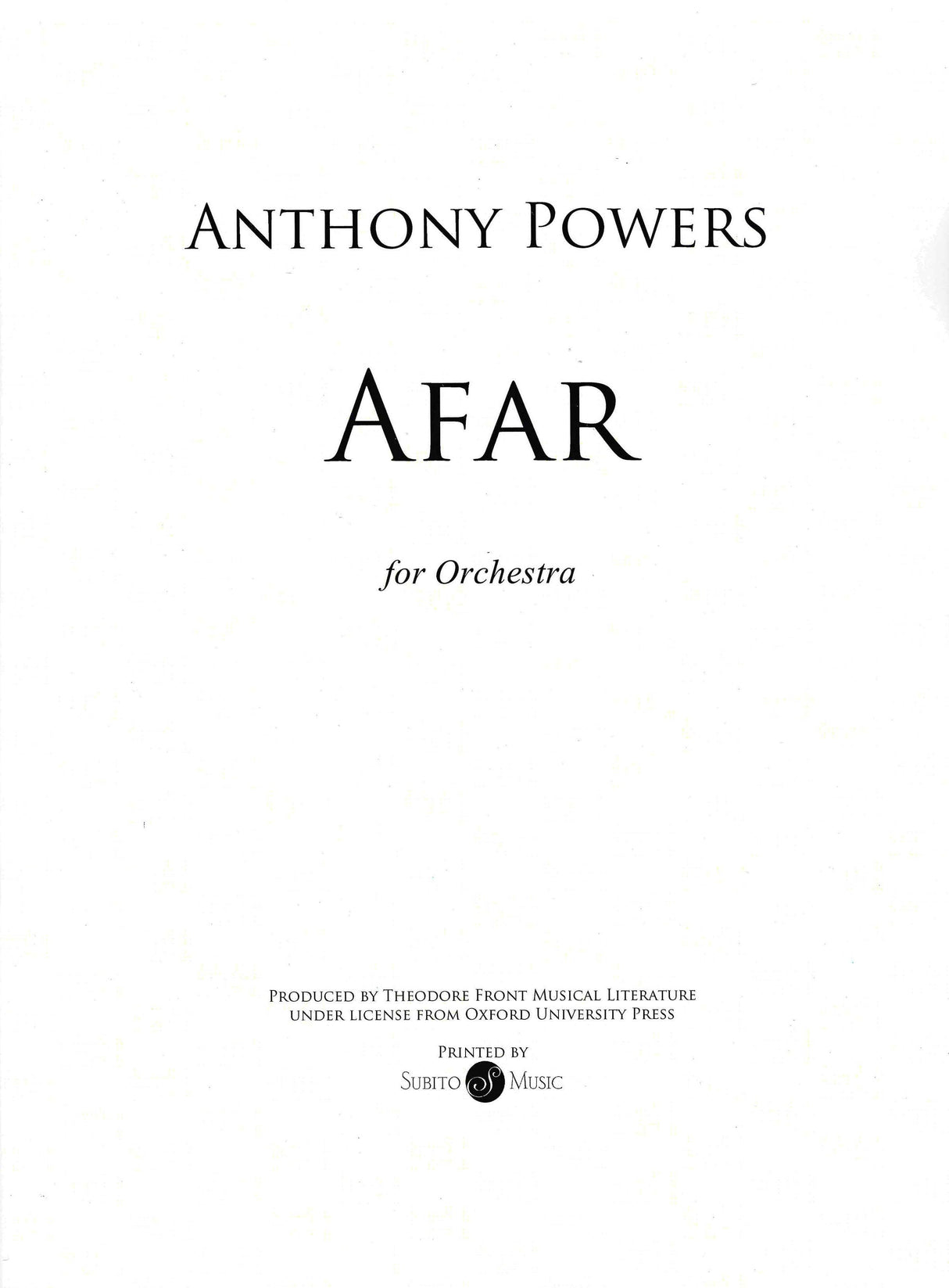 Powers: Afar