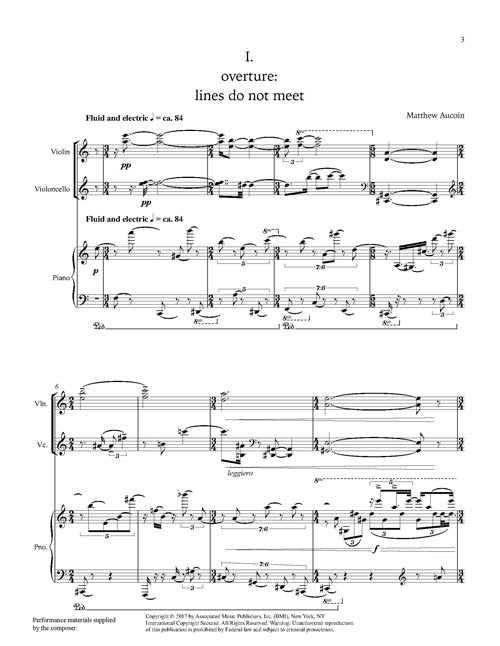 Aucoin: Piano Trio, Op. 2