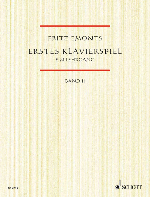 Erstes Klavierspiel (First Piano Playing) - Book 2