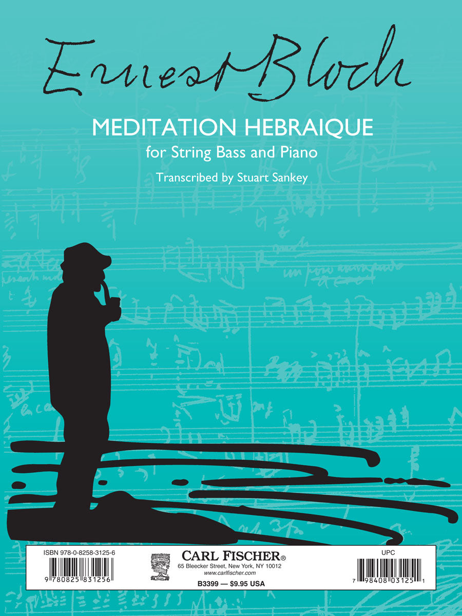 Bloch: Méditation Hébraïque (transc. for double bass & piano)