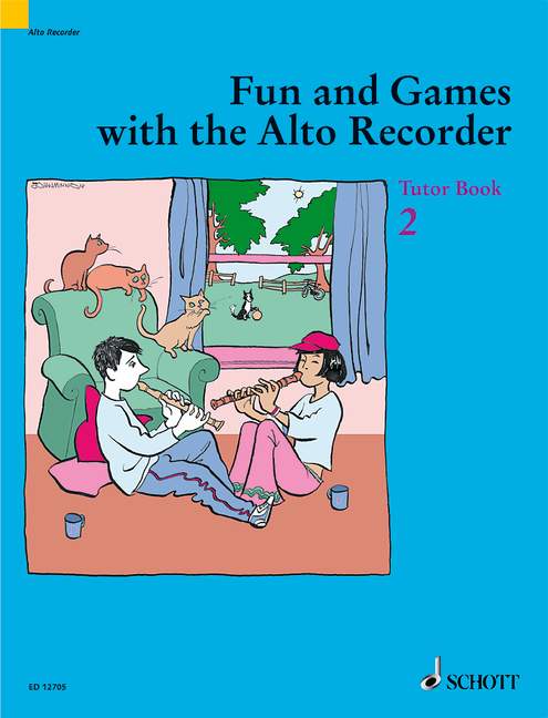 Fun and Games with the Recorder - Alto Tutor Book 2