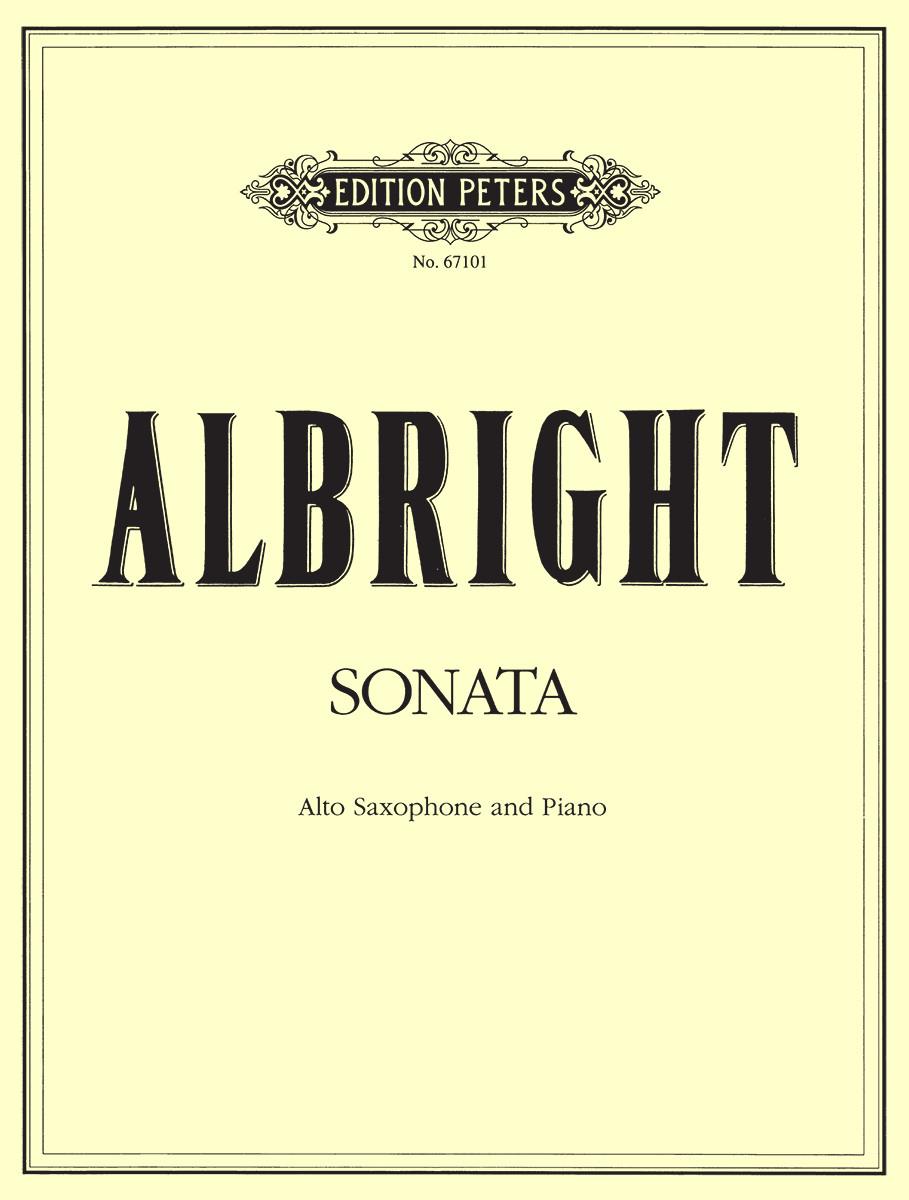Albright: Alto Saxophone Sonata