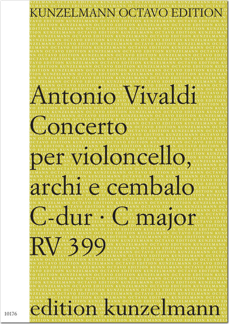 Vivaldi: Cello Concerto in C Major, RV 399