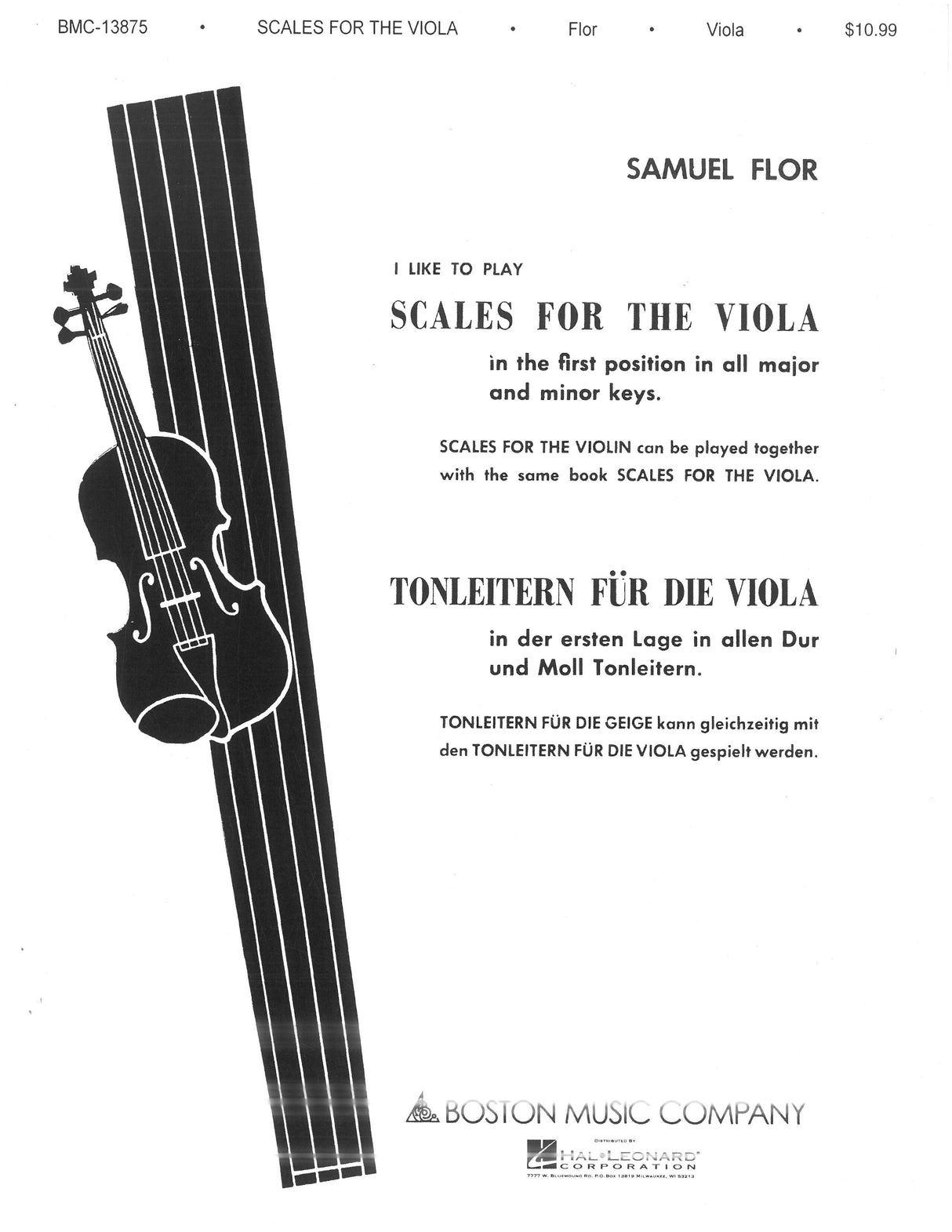 I Like to Play Scales for the Viola