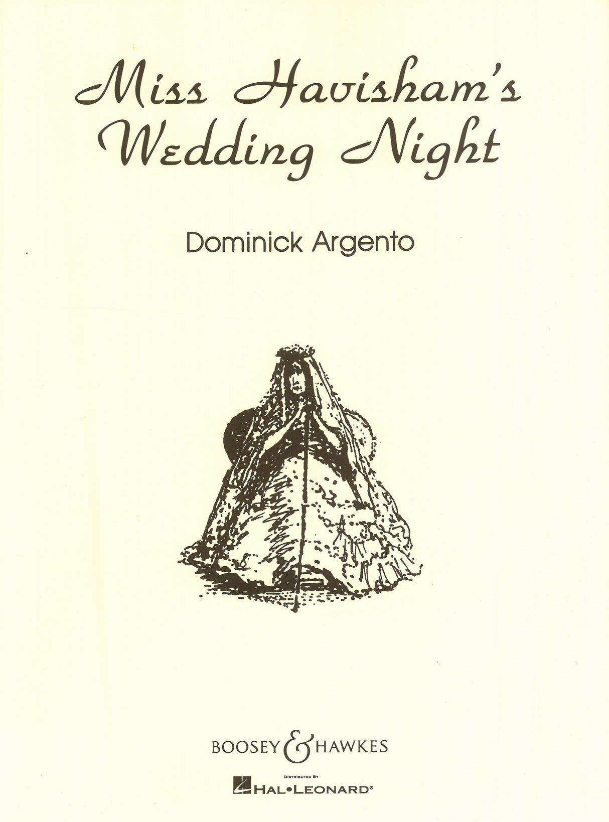 Argento: Miss Havisham's Wedding Night