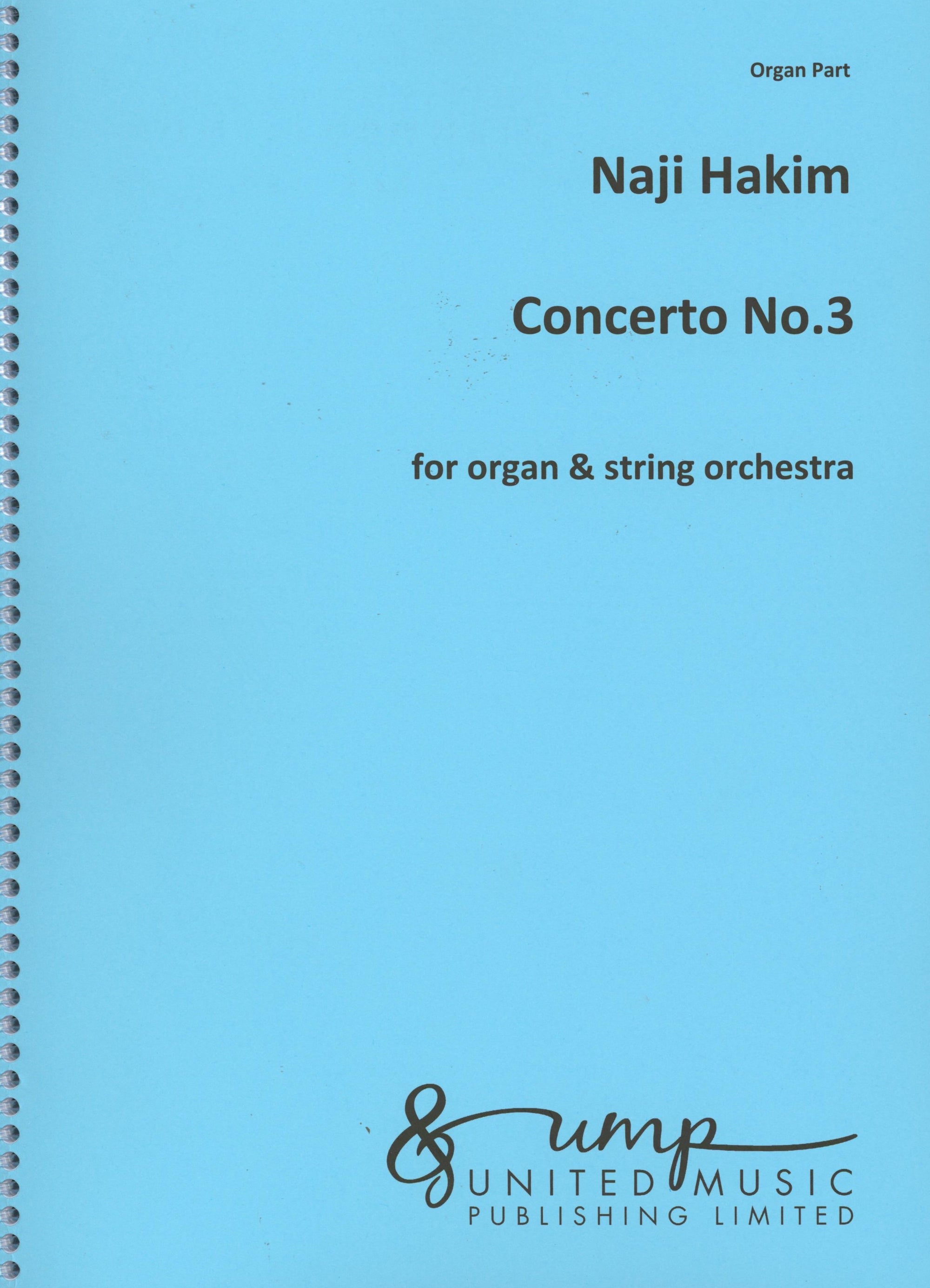 Hakim: Organ Concerto No. 3