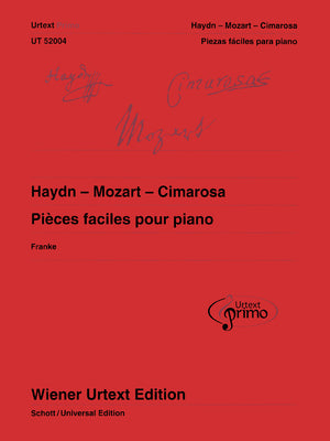 Haydn-Mozart-Cimarosa: Easy Piano Pieces with Practice Tips