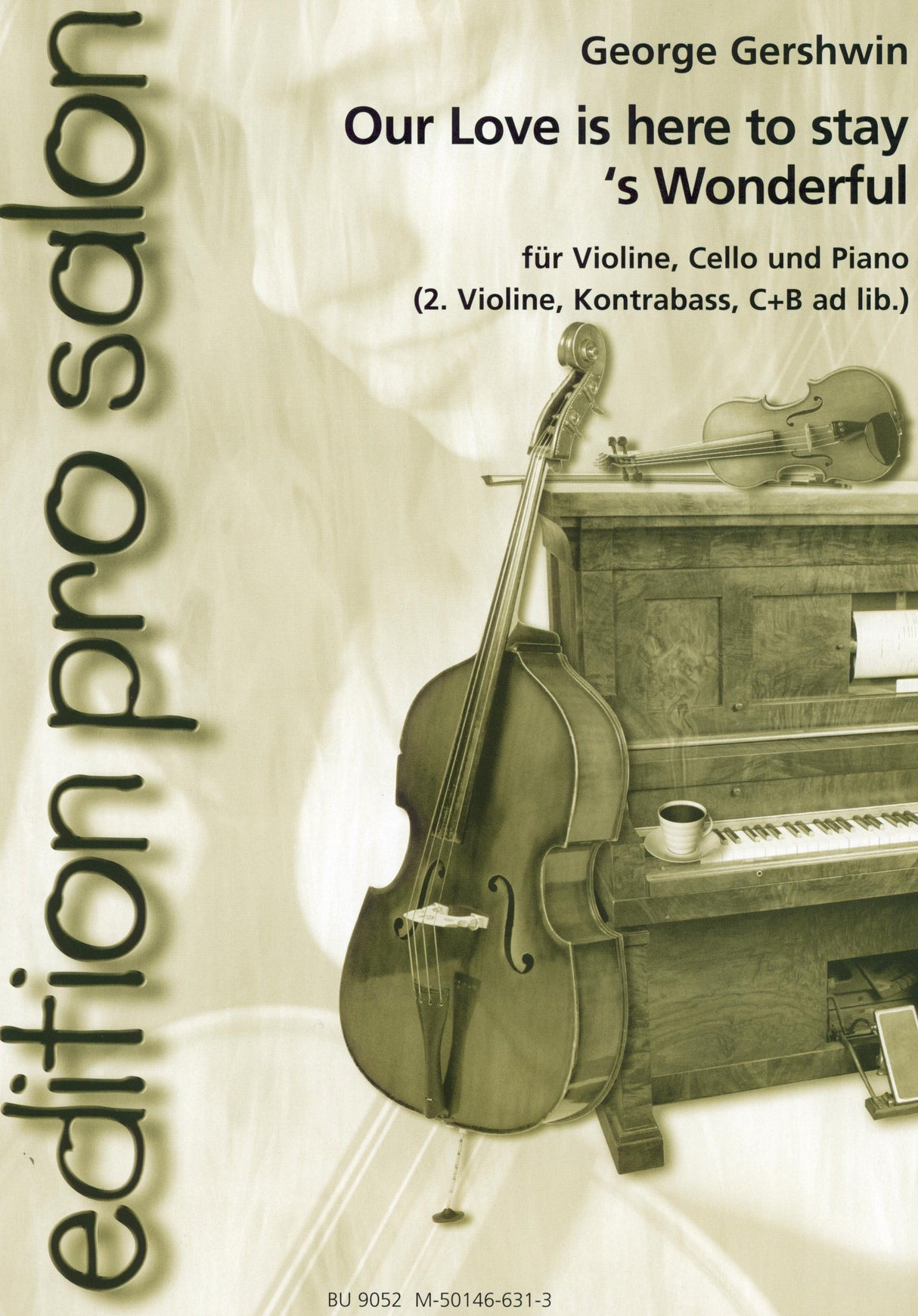 Gershwin: Our Love Is Here To Stay & 's Wonderful (arr. for piano trio)