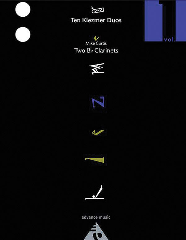 10 Sephardic Klezmer Duos for 2 Clarinets - Volume 1