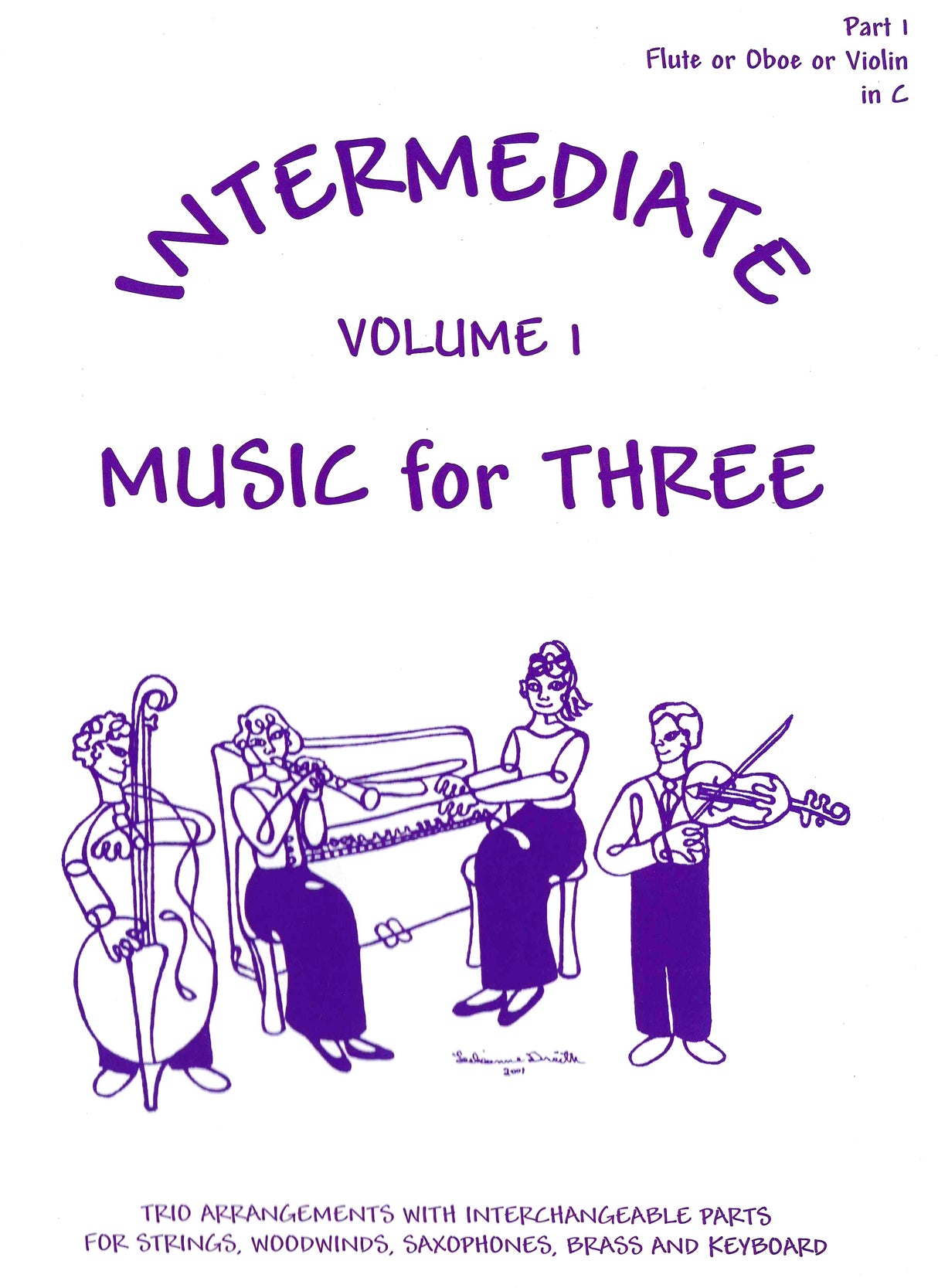 Intermediate Music for Three - Volume 1