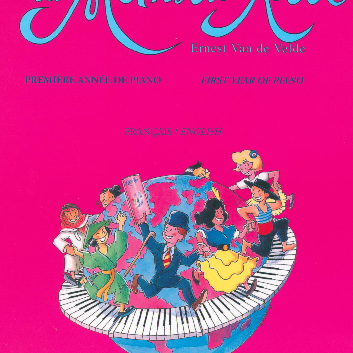 Méthode Rose 1ère Année Piano - Ernest Van De Velde - Partition + CD - Méthode D'apprentissage Classique