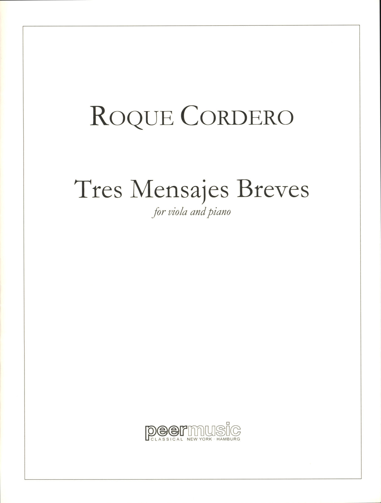 Cordero: 3 Mensajes Breves