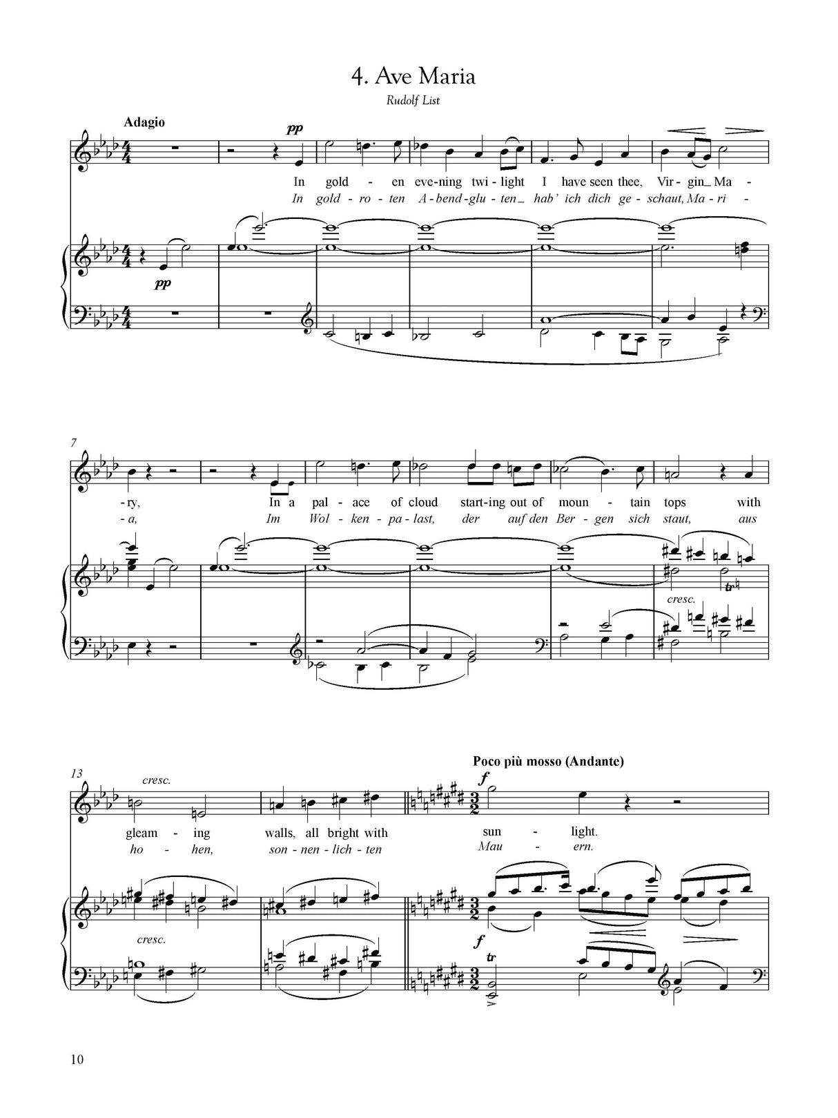 Weigl: 5 Songs for Soprano & String Quartet, Op. 40