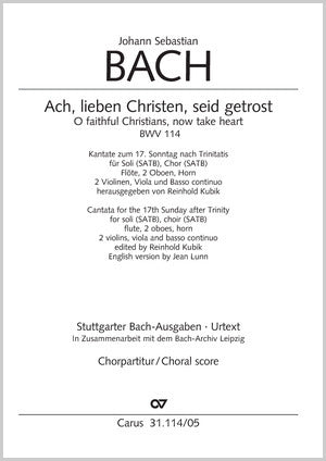 Bach: Ach, lieben Christen, seid getrost, BWV 114