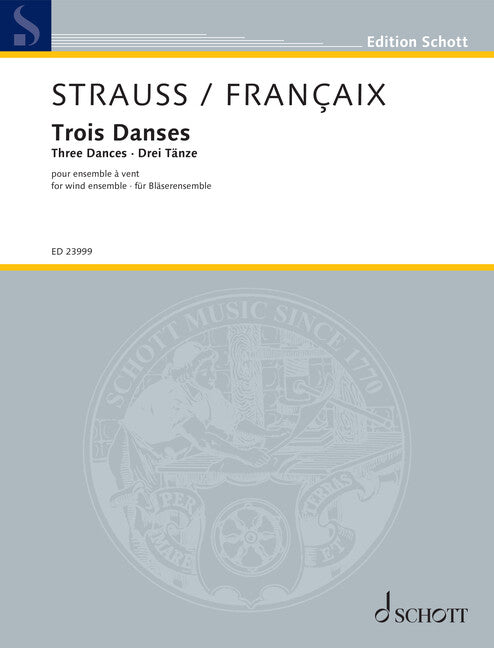 Françaix: 3 Dances