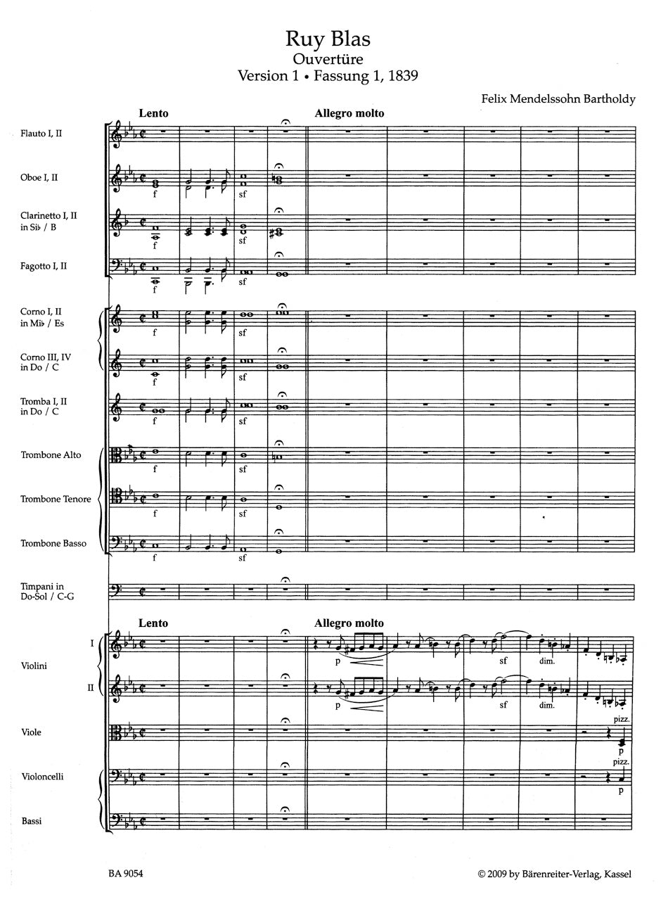 Mendelssohn: Ruy Blas