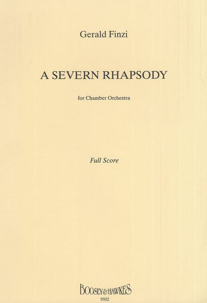 Finzi: A Severn Rhapsody, Op. 3