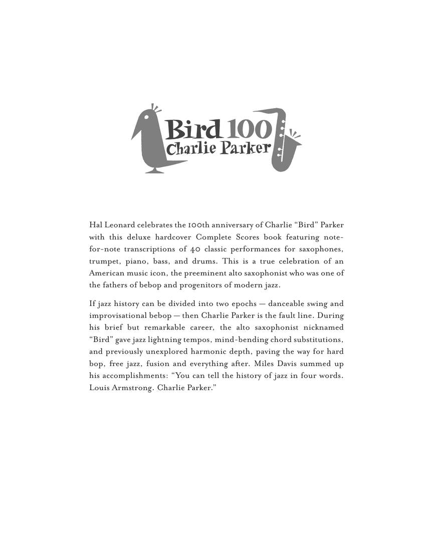 Charlie Parker: The Complete Scores