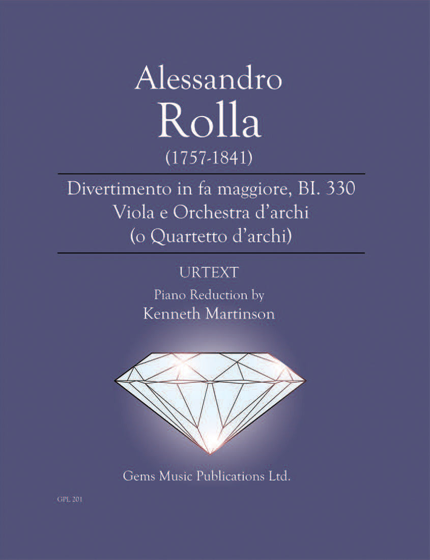 Rolla: Divertimento in F Major, BI. 330