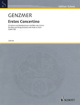 Genzmer: First Concertino, GeWV 158