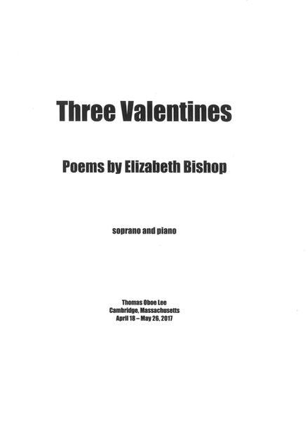 T.O. Lee: Three Valentines