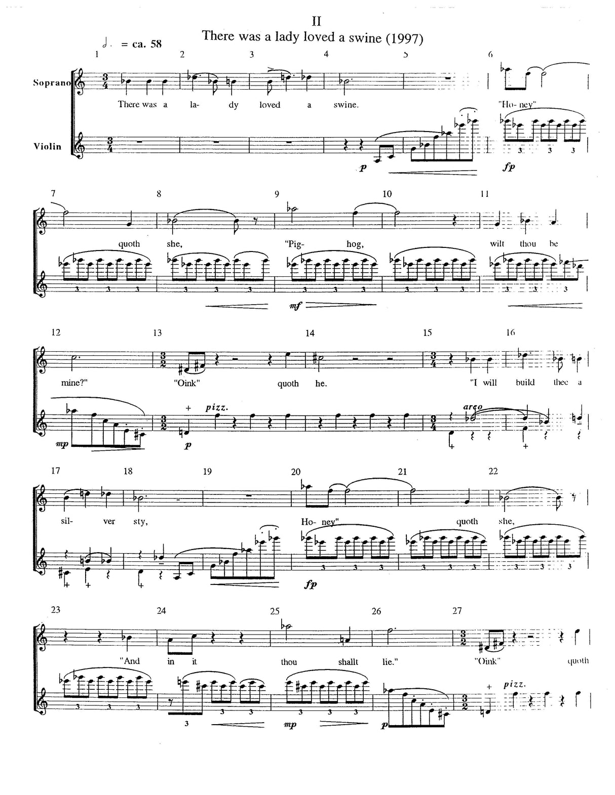 Westergaard: Three Rhymes