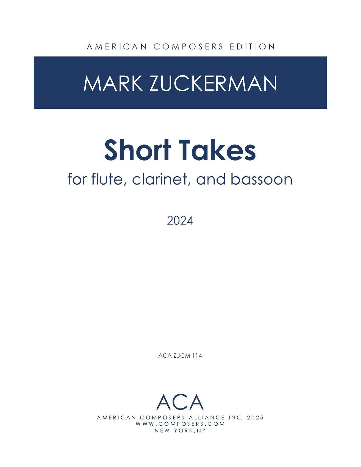 Zuckerman: Short Takes