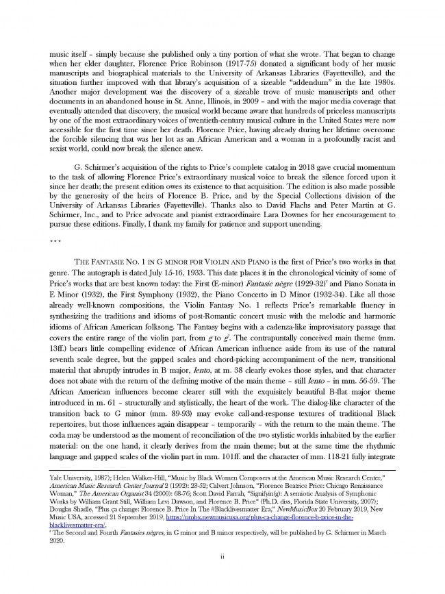 Price: Fantasie No. 1 in G Minor