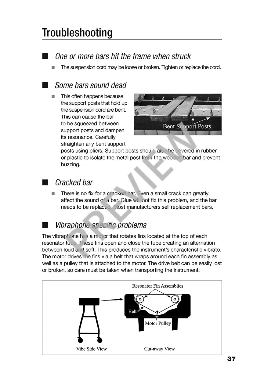 Percussion Instruments: Purchasing, Maintenance, Troubleshooting, and More
