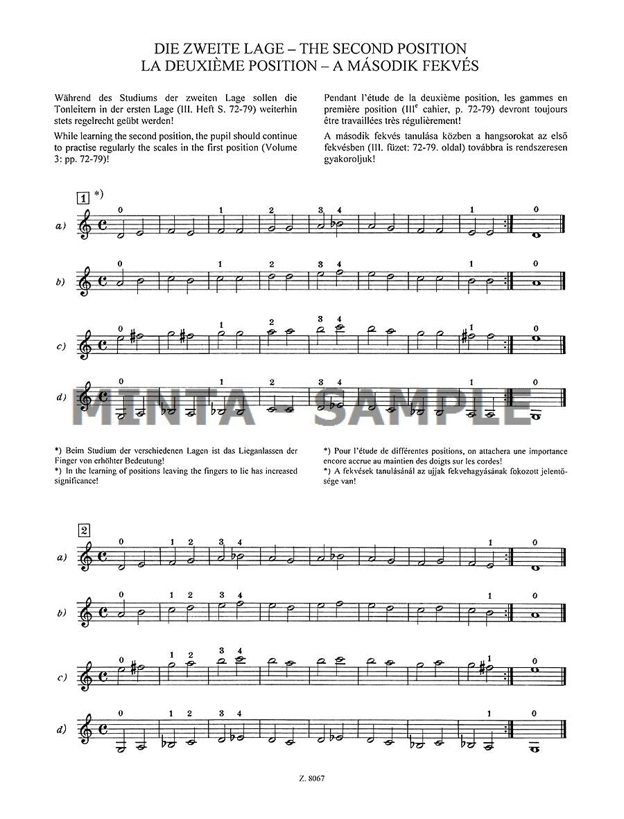 Violin Tutor - Volume 4a