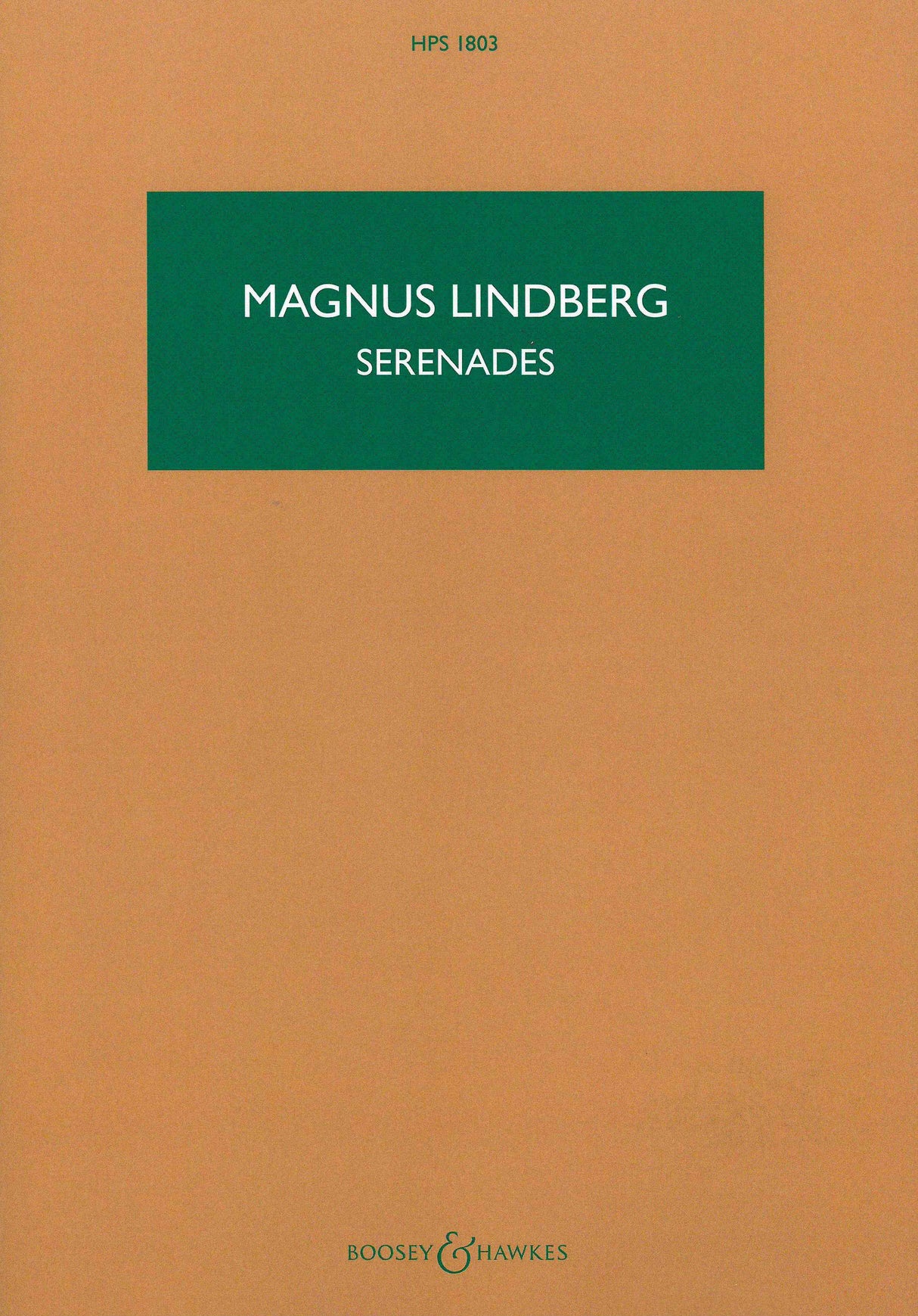 Lindberg: Serenades