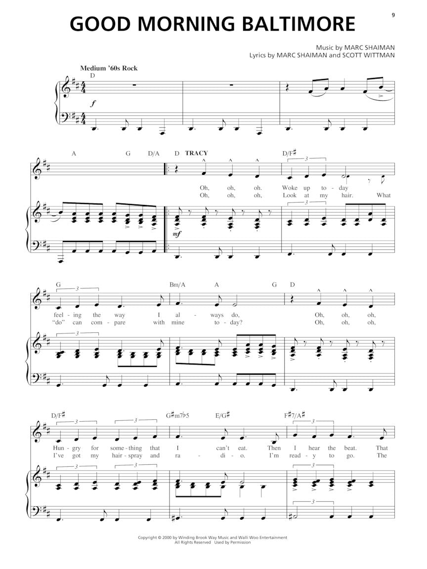 Hairspray - Vocal Selections