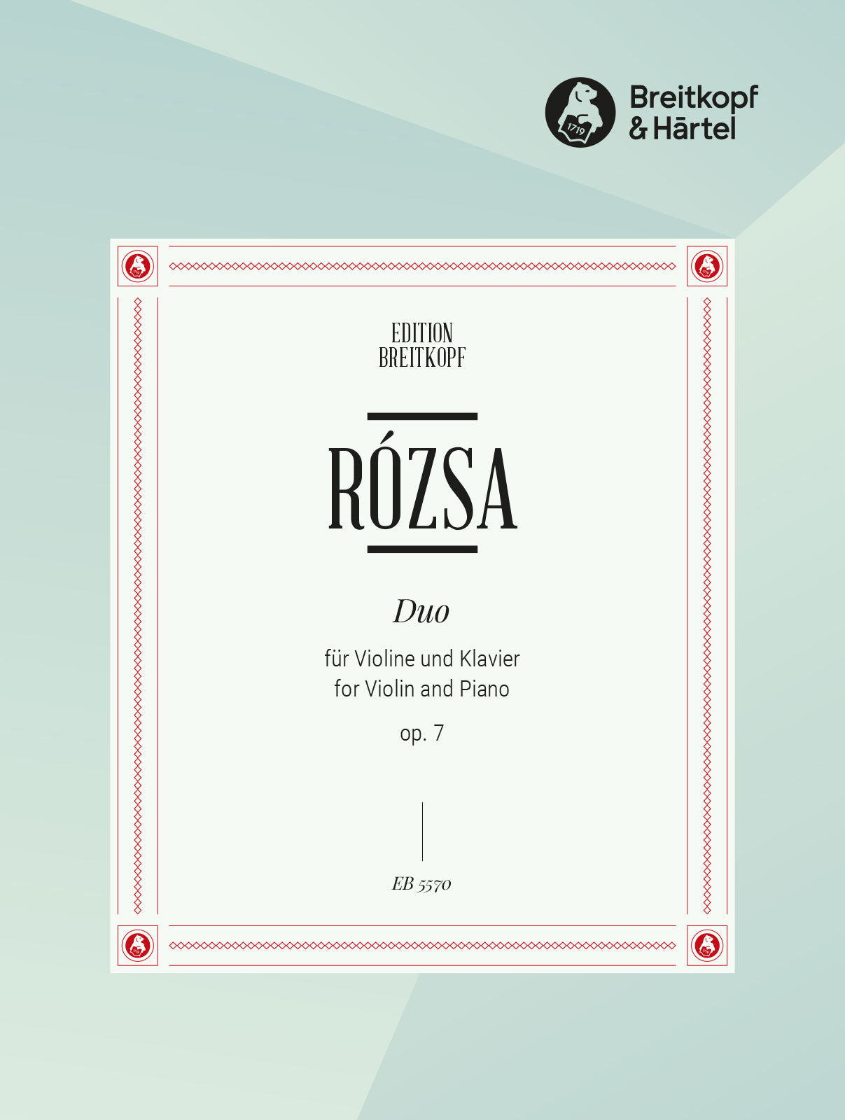 Rózsa: Duo, Op. 7