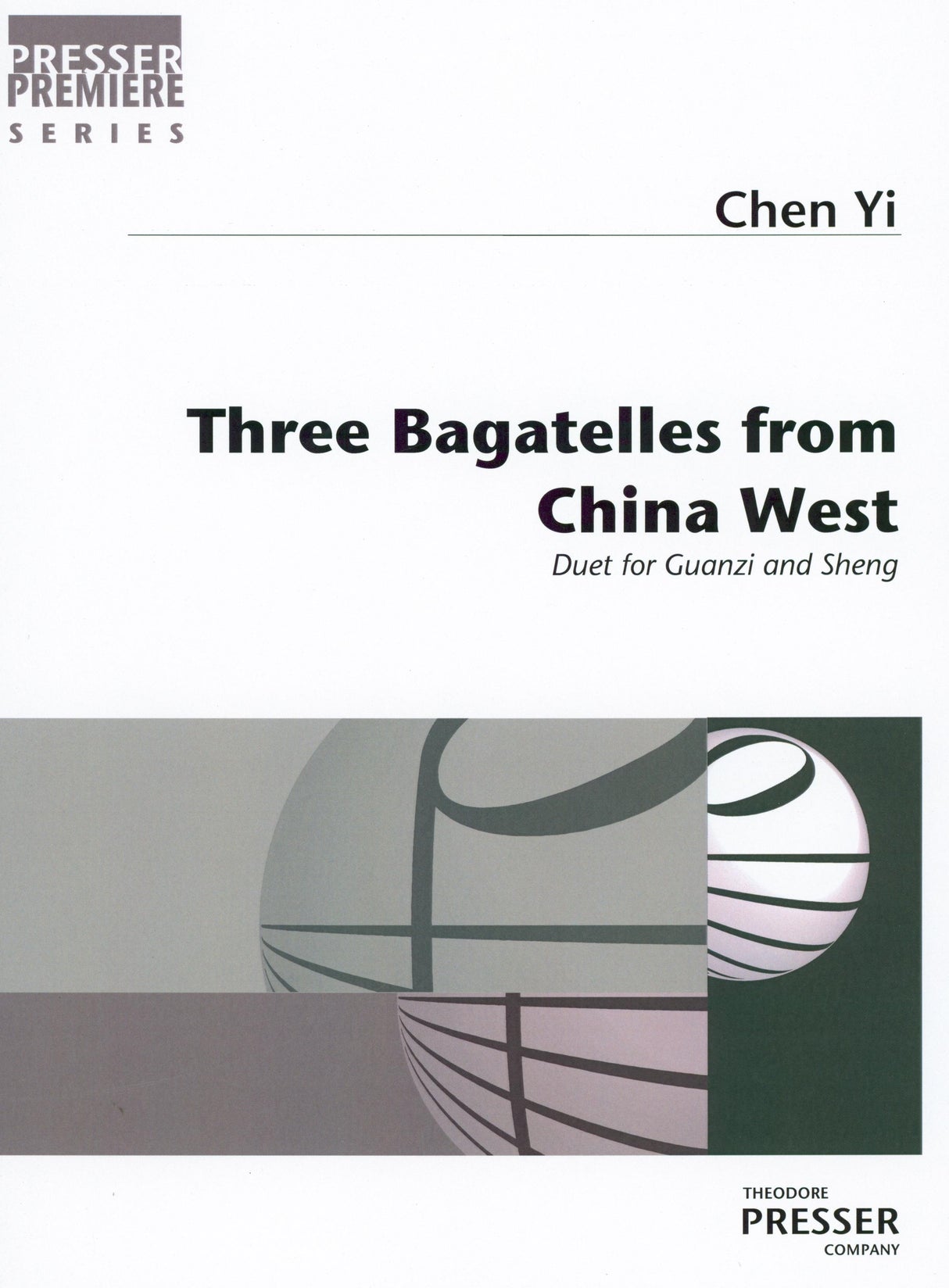 Chen Yi: Three Bagatelles From China West - Version for Guanzi & Sheng
