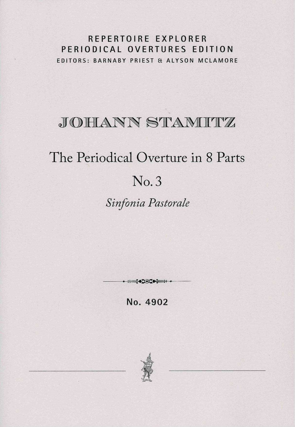 Stamitz: The Periodical Overture in 8 parts No. 3