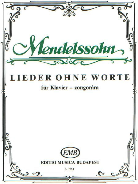 Mendelssohn: Songs Without Words