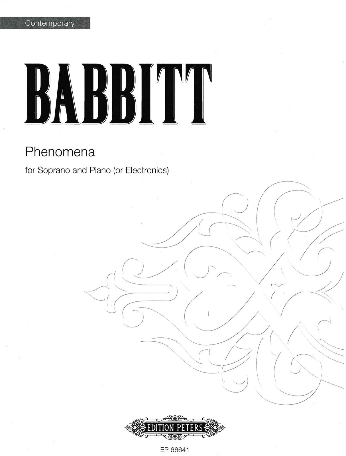 Babbitt: Phonemena