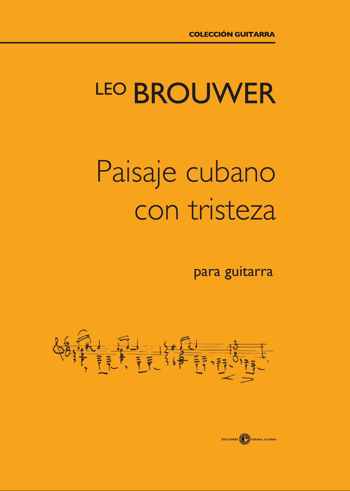 Brouwer: Paisaje cubano con tristeza