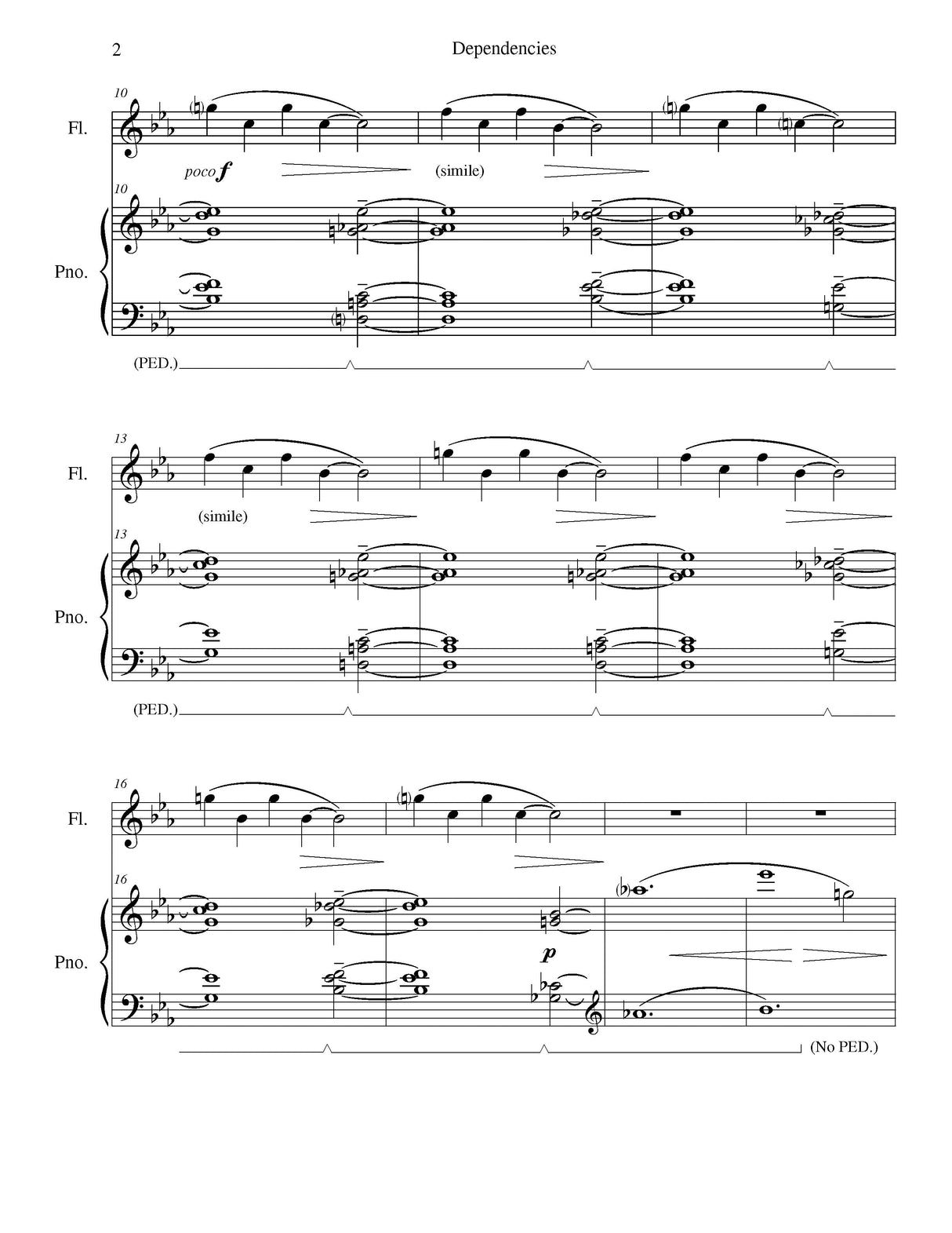 McDonald: Dependencies, Op. 442