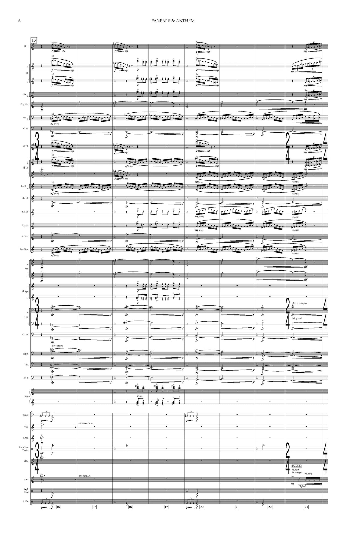 Trentadue: Fanfare & Anthem